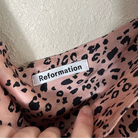 REFORMATION Hyperion One Shoulder Mini Dress - Picture 8 of 10